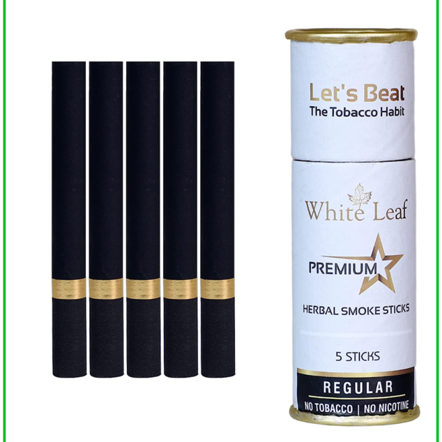 White Leaf Cigarette Regular Premium 10 Packs / 50 Cigarettes